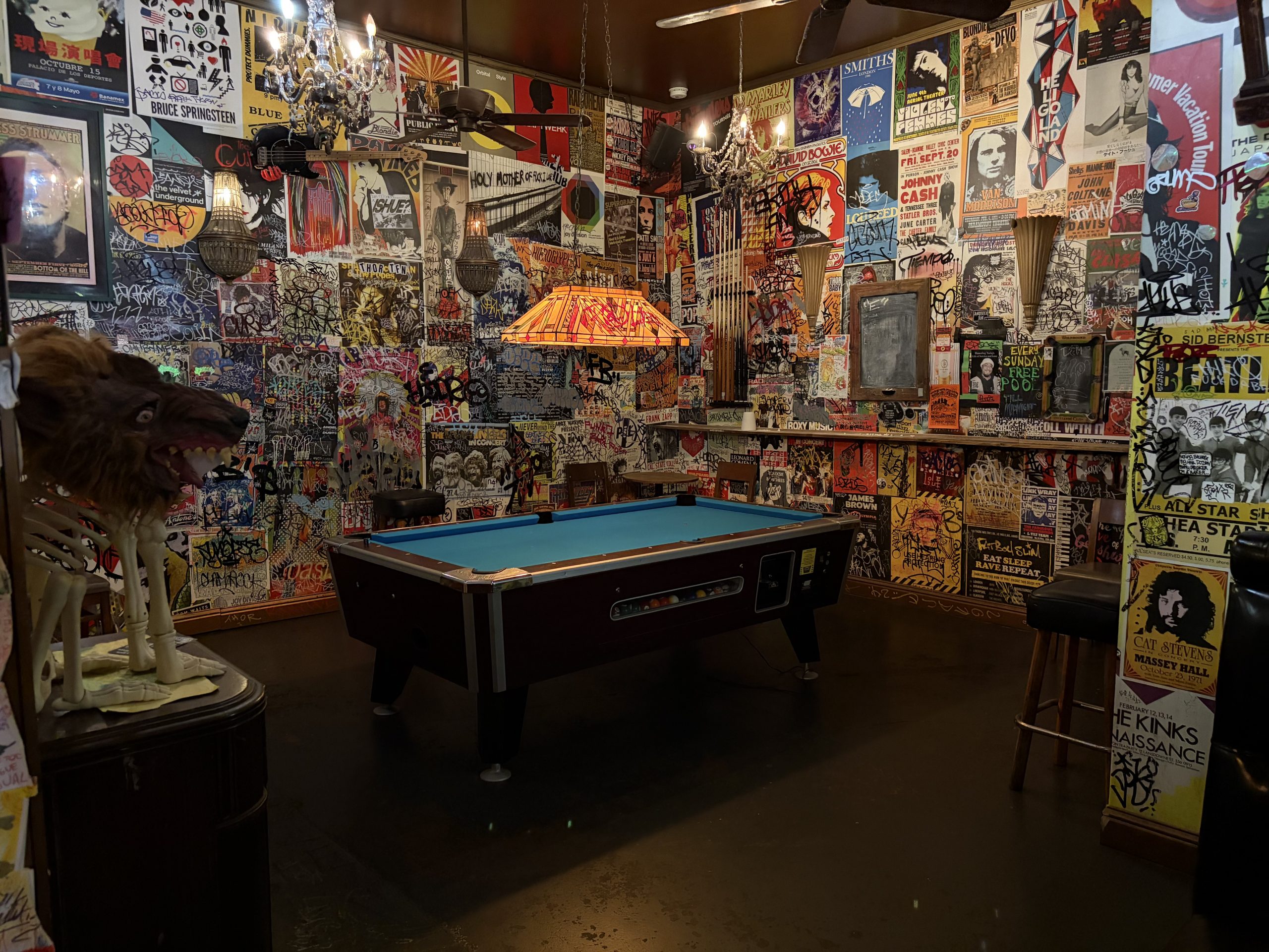 Wolfhound Bar Oakland Pool Room